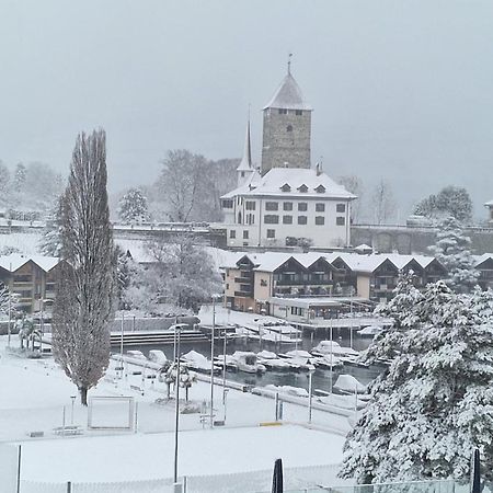 Ferienwohnung Ankerplatz Spiez Dış mekan fotoğraf