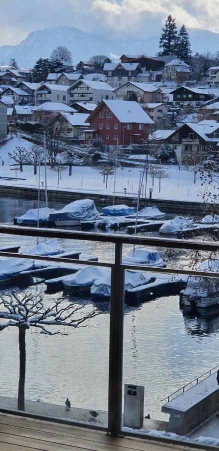 Ferienwohnung Ankerplatz Spiez Dış mekan fotoğraf
