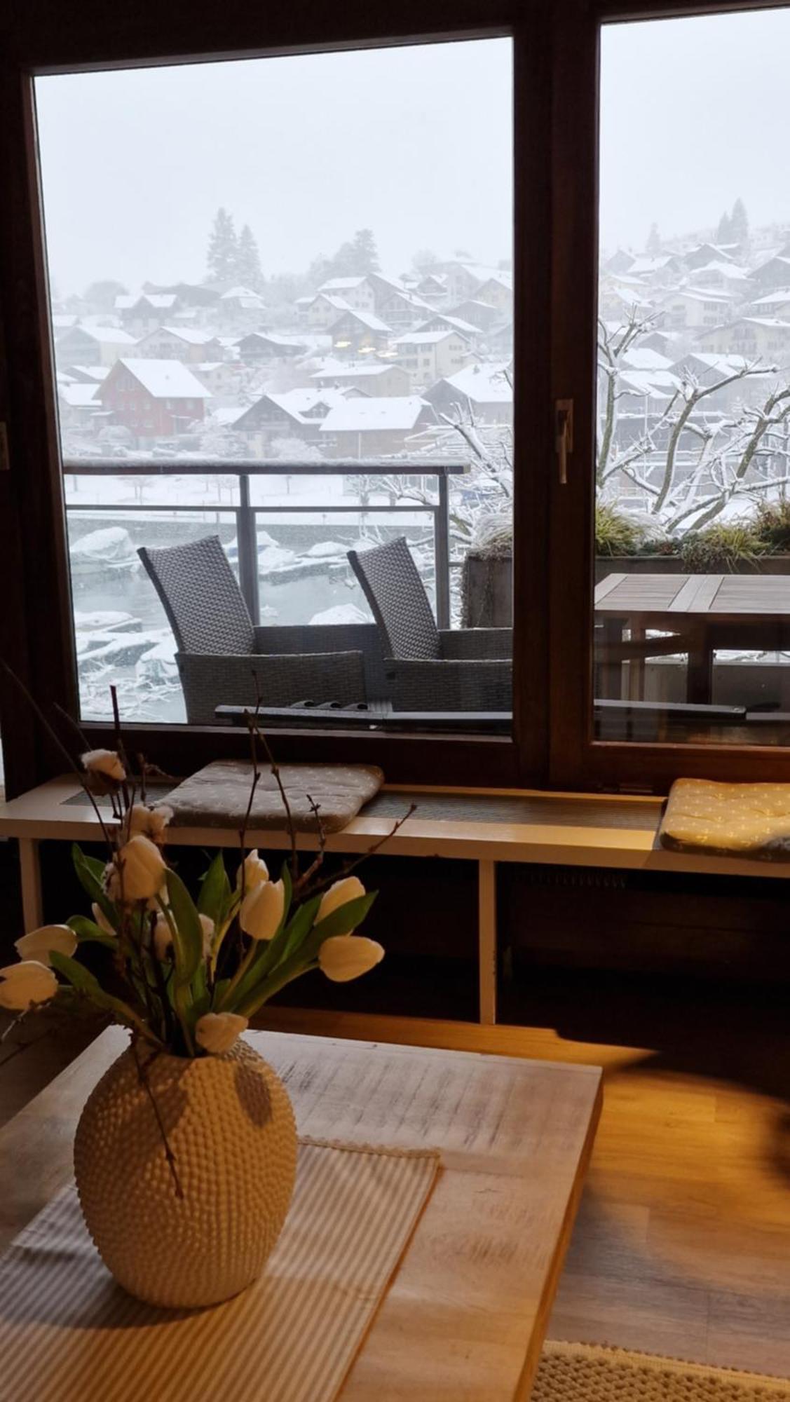 Ferienwohnung Ankerplatz Spiez Dış mekan fotoğraf