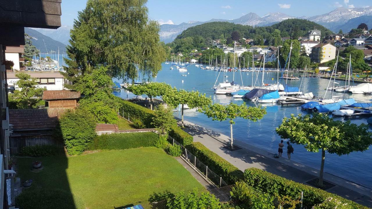 Ferienwohnung Ankerplatz Spiez Dış mekan fotoğraf